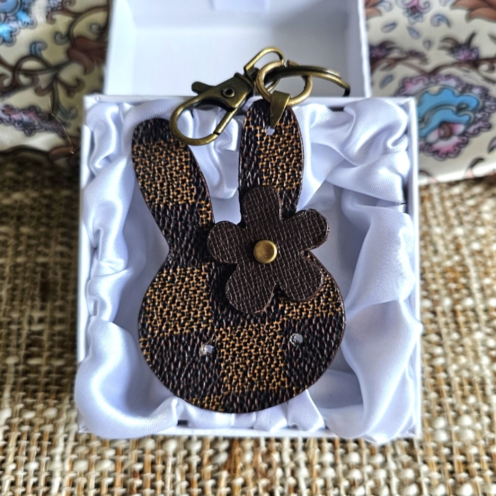 Repurposed/Upcycled keychain/bag charm